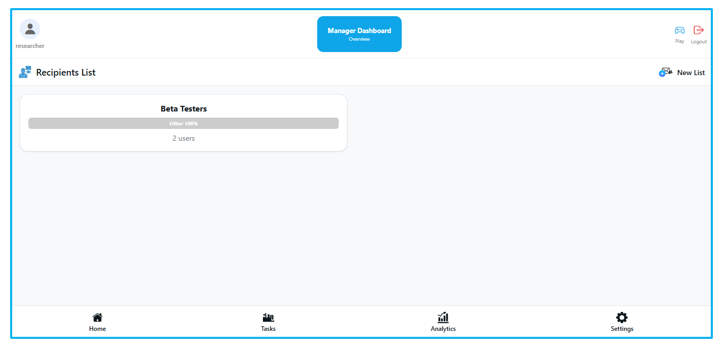 Task Task Recipients