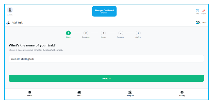 Task name